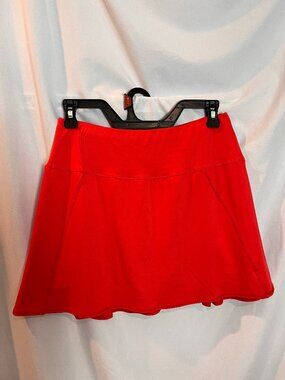 Women's Bright Red TAIL athletic skort size S